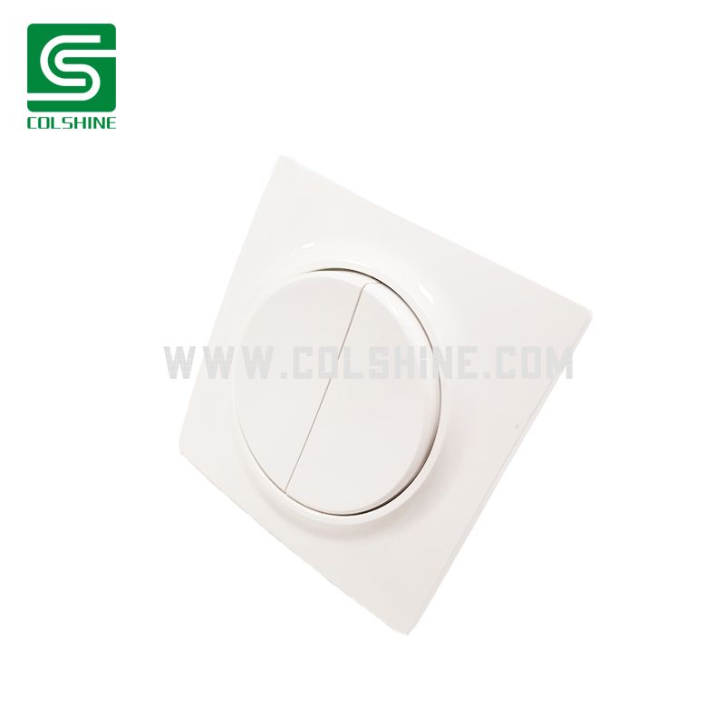 European Wall Switches 10A 250V Flush Mounted